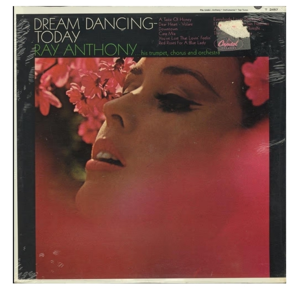 Ray Anthony -‎ 33 RPM Album - Dream Dancing Today - Capitol Vynl Record 1966